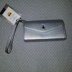 Silver wristlet